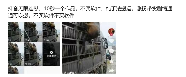 抖音无限连怼，10秒一个作品不买软件，纯手法搬运，涨粉带货剧情通通可以搬-兵兵资源