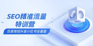 SEO精准流量特训营，百度微信抖音小红书全覆盖，带你搞懂搜索优化核心技巧-兵兵资源