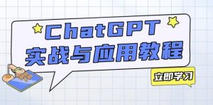 ChatGPT实战与应用：从安装使用掌握GPT，提升个人技能与工作效率-兵兵资源