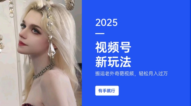 搬运老外奇葩视频,撸视频号分成计划收益,每天只需一小时,新手小白轻松月入过W-兵兵资源