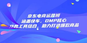 京东电商运营班：涵盖快车，DMP核心及各工具组合，助力打造爆款商品-兵兵资源