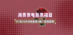 电影票无门槛券推广_0.1亓买10亓无门槛+渠道入口(v1.0版教程)-兵兵资源