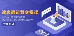 速卖通运营实操课,从产品上传到店铺布局,全方位提升你的跨境电商能力-兵兵资源