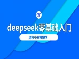 deepseek零基础入门-deepseek教程2025，适合小白慢慢学-兵兵资源