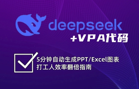 DeepSeek从入门到精通：解锁Excel和VBA高效办公新技能-兵兵资源