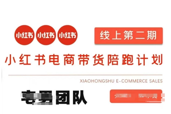 小红书电商带货课2期，月利润20个的小红书电商的有货源，无货源，虚拟产品，付费投流等整套玩法-兵兵资源