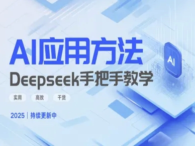 Deepseek实际应用技巧—手把手教学版，实用高效干货-兵兵资源