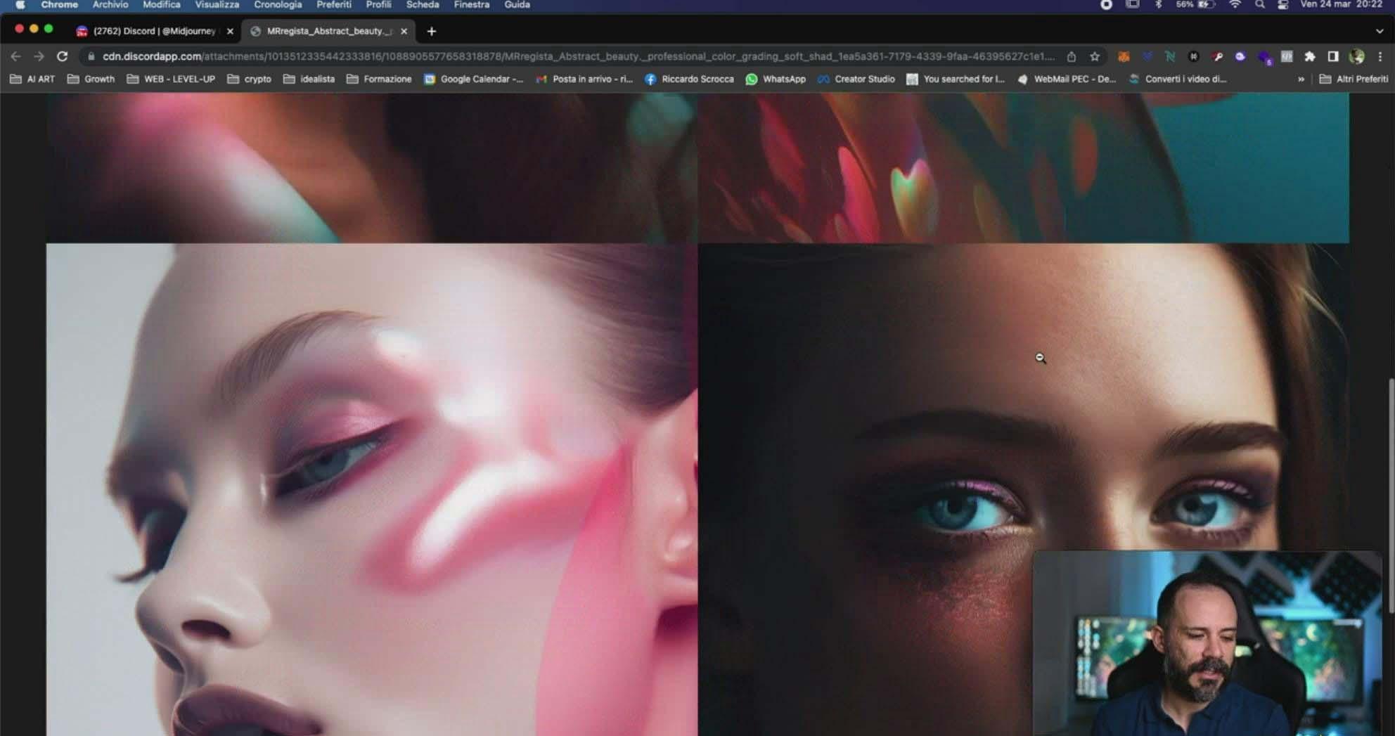 图片[5]-Midjourney AI人工智能创建和销售令人惊叹的海报教程-10节课-中英字幕-兵兵资源