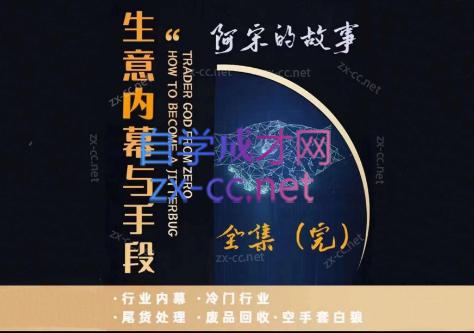 阿宋的故事·生意内幕与手段-兵兵资源