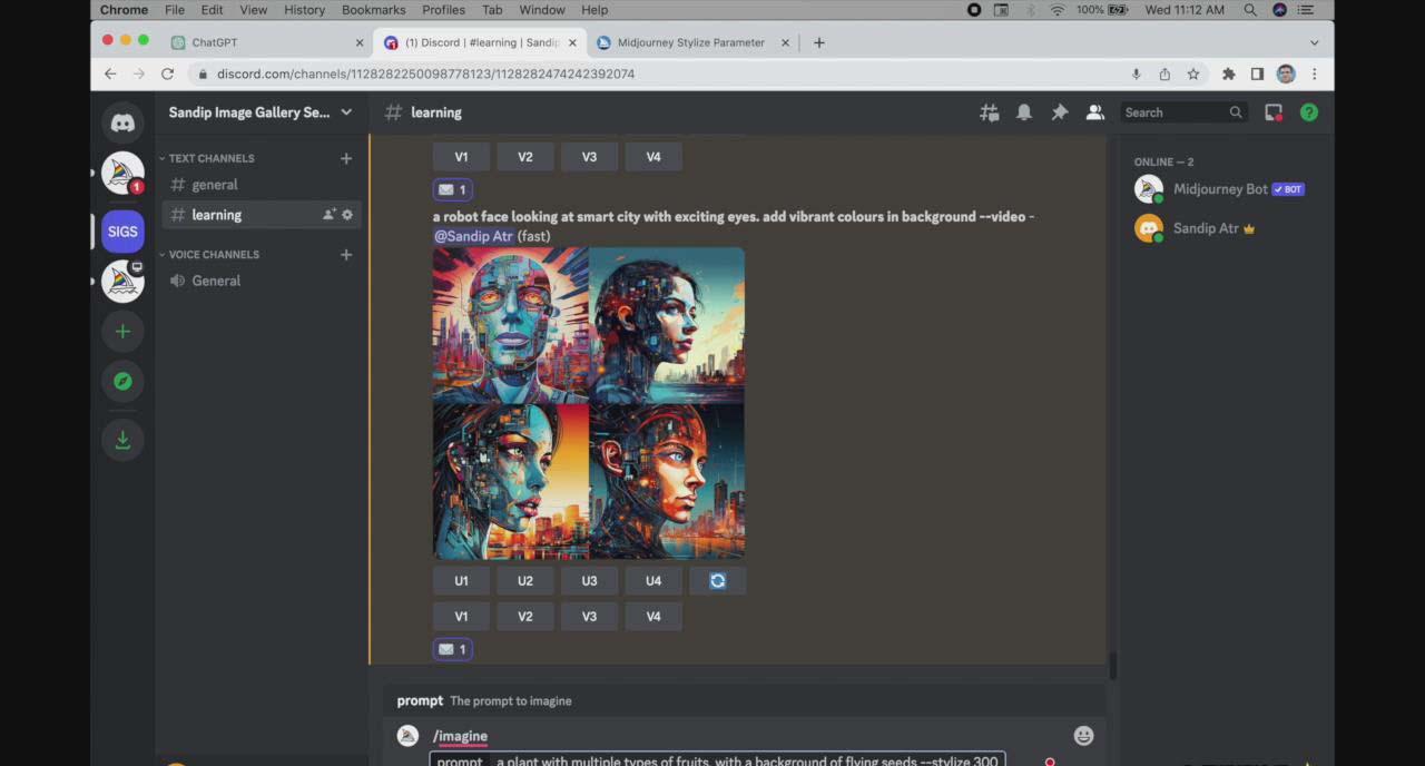 图片[2]-ChatGPT4 和 MidJourney AI 绘画聊天革命性指南教程-33节视频课-中英字幕-兵兵资源
