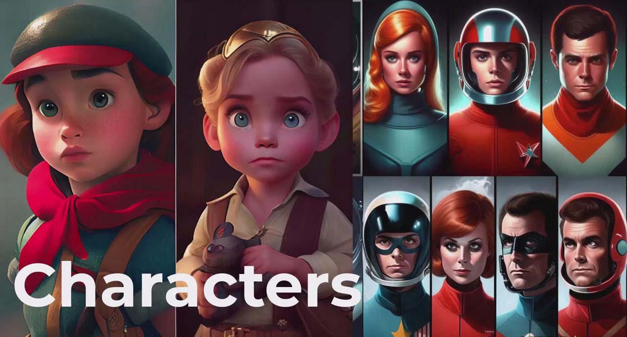 掌握 MidJourney V5 AI + ChatGPT创建一致的角色设计图像-22节课-中英字幕-兵兵资源