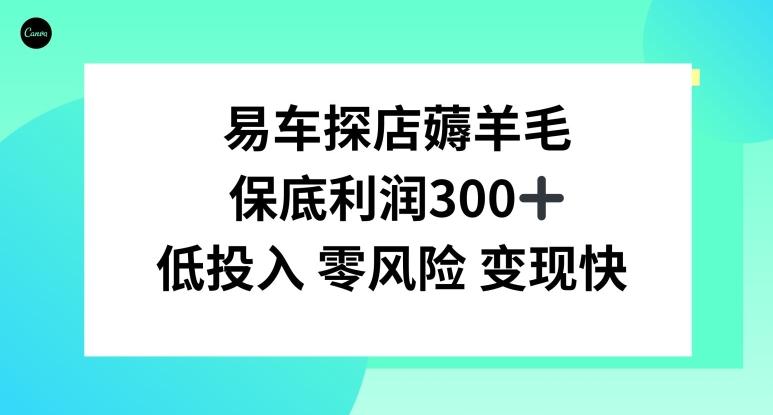 易车APP首页十亿补贴活动，选择到店补贴，保底利润300+-兵兵资源