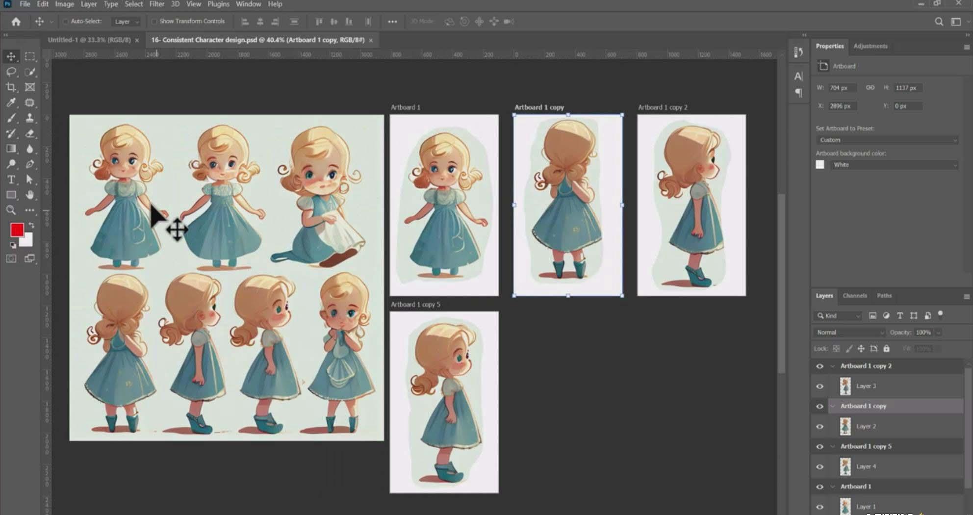 图片[7]-掌握 MidJourney V5 AI + ChatGPT创建一致的角色设计图像-22节课-中英字幕-兵兵资源