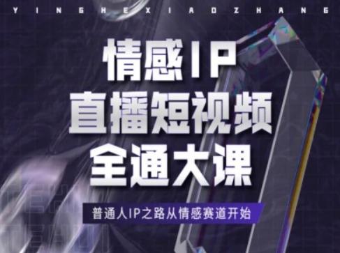 情感IP直播短视频全通大课，普通人IP之路从情感赛道开始-兵兵资源