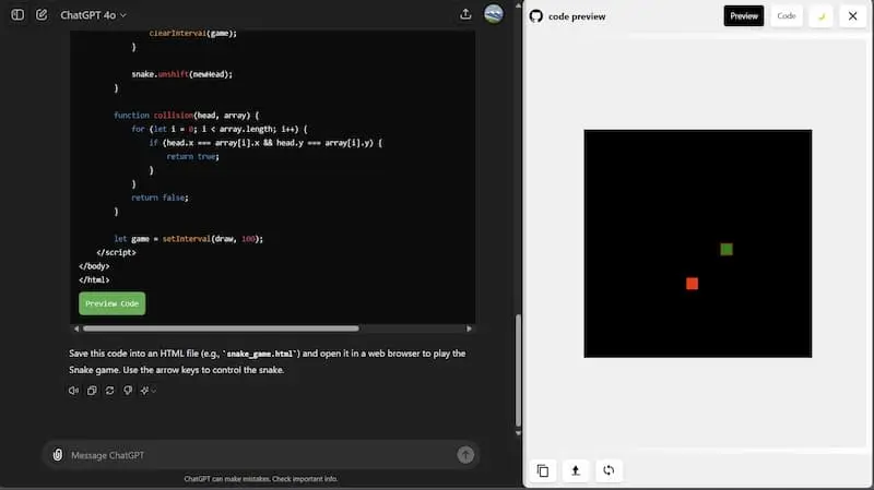 ChatGPT Code Preview｜AI编程预览工具-兵兵资源
