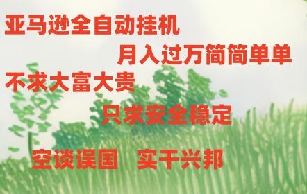 亚马逊全自动浏览挂机，，收益稳定且前景广阔-兵兵资源