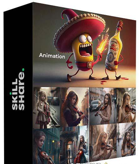 图片[1]-掌握 MidJourney V5 AI + ChatGPT创建一致的角色设计图像-22节课-中英字幕-兵兵资源