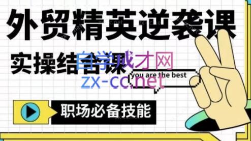 大表姐·外贸精英逆袭-实操综合课-兵兵资源