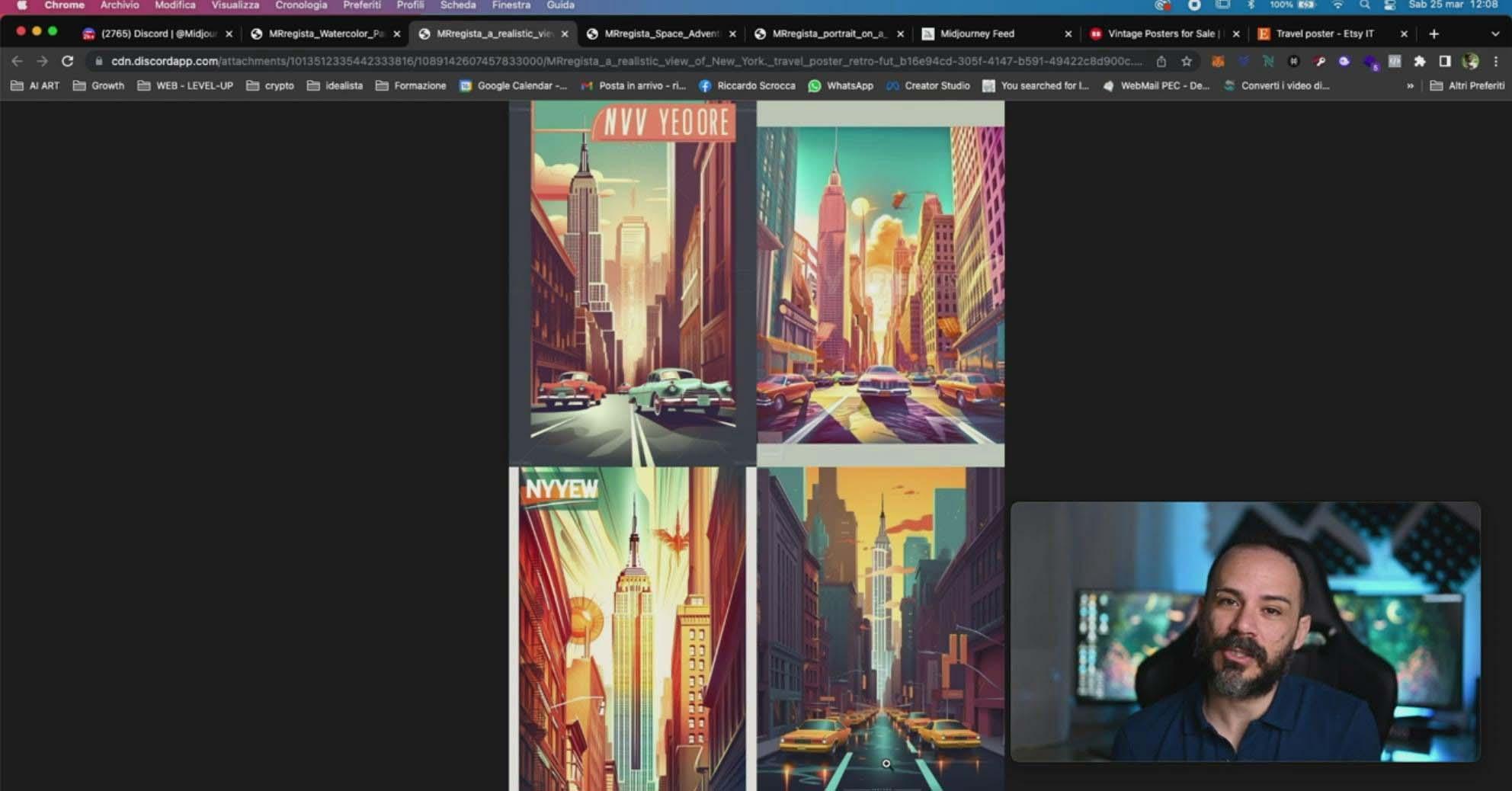 图片[10]-Midjourney AI人工智能创建和销售令人惊叹的海报教程-10节课-中英字幕-兵兵资源