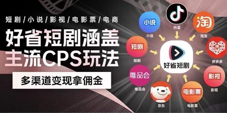 最新爆火好省短剧推广项目，轻松日入1000+，操作简单，人人可做-兵兵资源