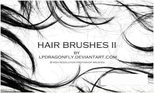 PS发丝笔刷-兵兵资源