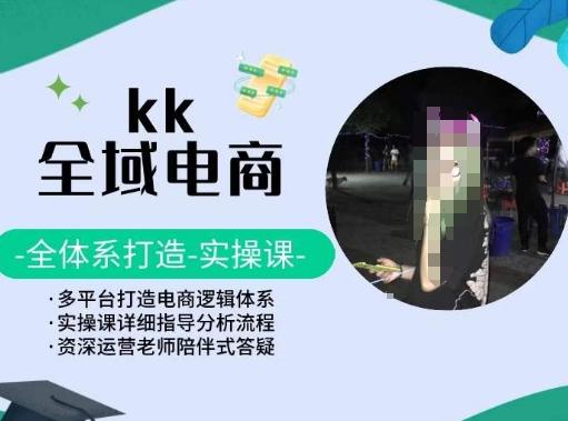 KK全域电商，全体系打造实操课，多平台打造电商逻辑体系-兵兵资源