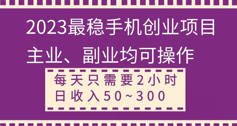 【全网变现首发】新手实操单号日入500+，渠道收益稳定，项目可批量放大-兵兵资源